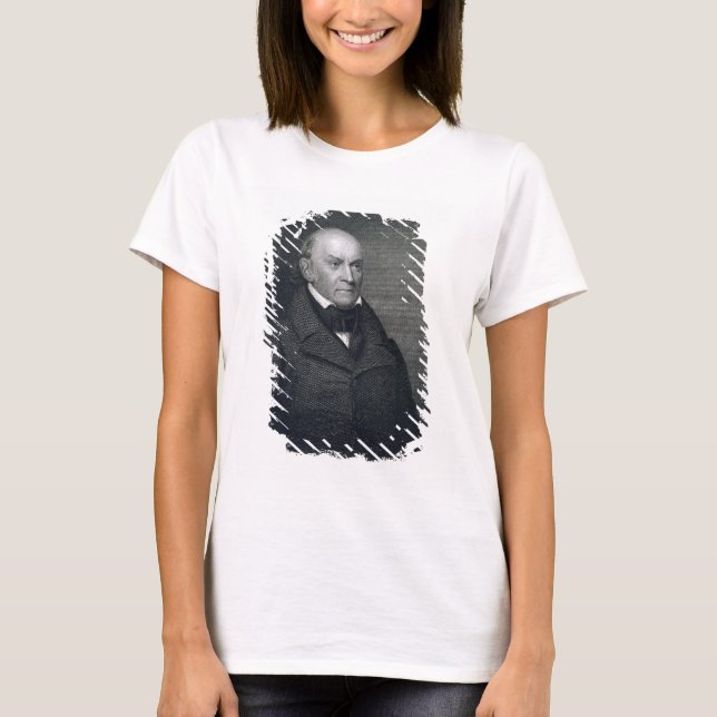 John Quincy Adams, eingraviert von John Wesley Par T-Shirt (Vorderseite)
