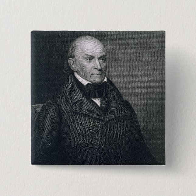 John Quincy Adams, graviert von John Wesley Button (Vorderseite)