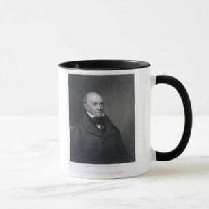 John Quincy Adams, graviert von John Wesley Tasse