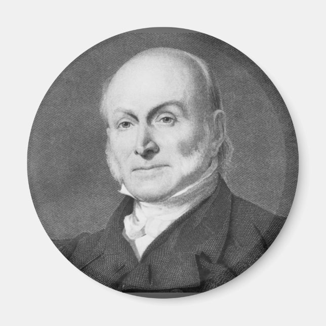 John Quincy Adams Magnet (Vorne)