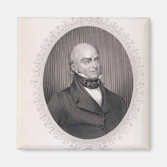 John Quincy Adams Magnet (Vorne)
