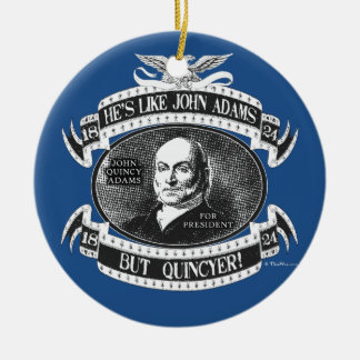 John Quincy Adamspräsidentenkampagne Keramikornament