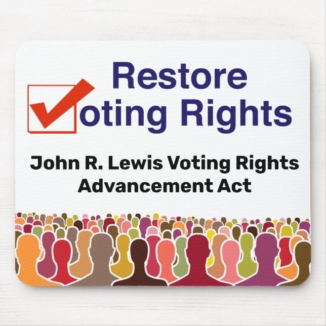 John R. Lewis Voting Rights AdvancAct Mousepad (Vorne)