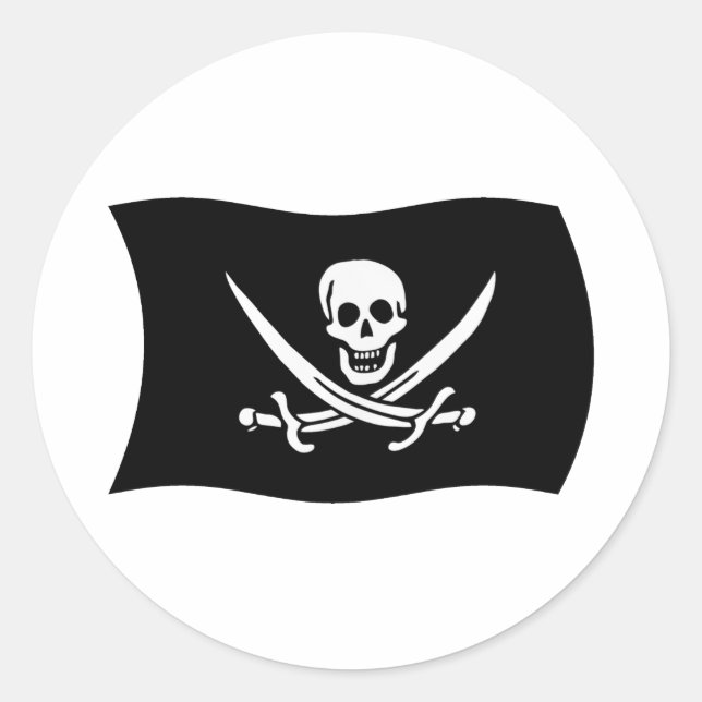 John Rackham Flag Sticker (Vorderseite)
