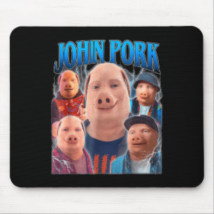 John Rk Meme Humor Männer Frauen Mousepad