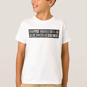John Rogers graues/schwarzes Wecker-T-Shirt T-Shirt