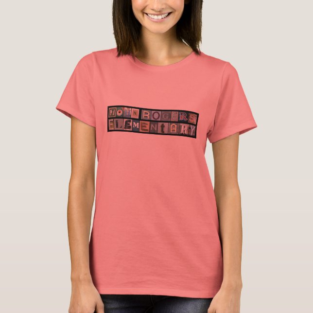John Rogers Women's Ringer-T-Shirt T-Shirt (Vorderseite)
