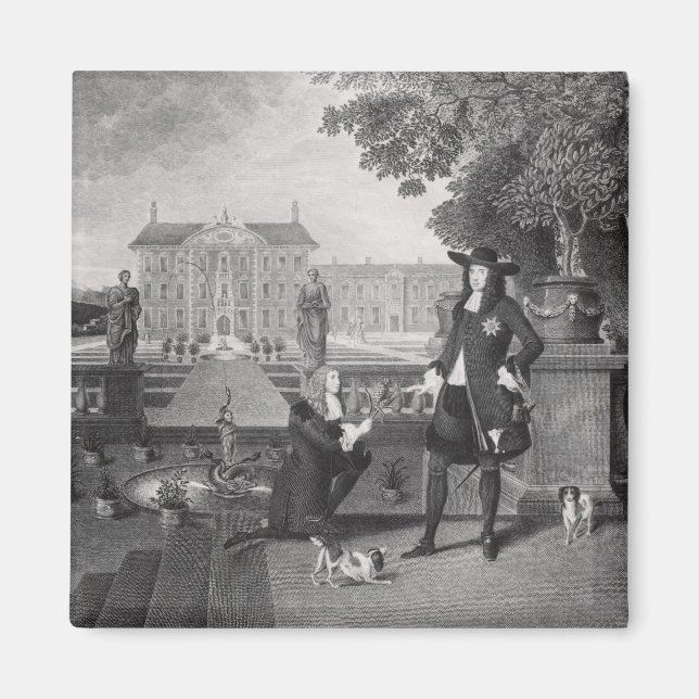 John Rose der Königsgärtner Magnet (Vorne)