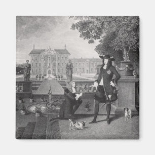 John-Rose Gardener des Königs Magnet