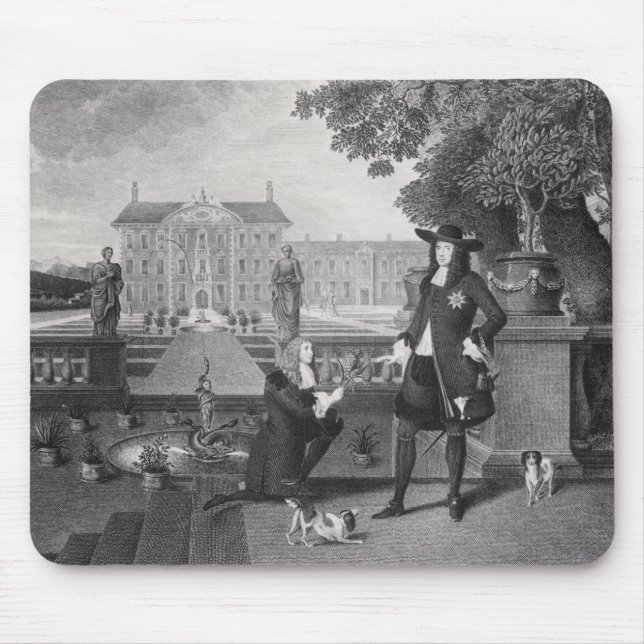 John-Rose Gardener des Königs Mousepad (Vorne)