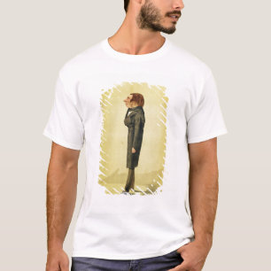 John Ruskin (1819-1900), Karikatur durch Cecioni T-Shirt