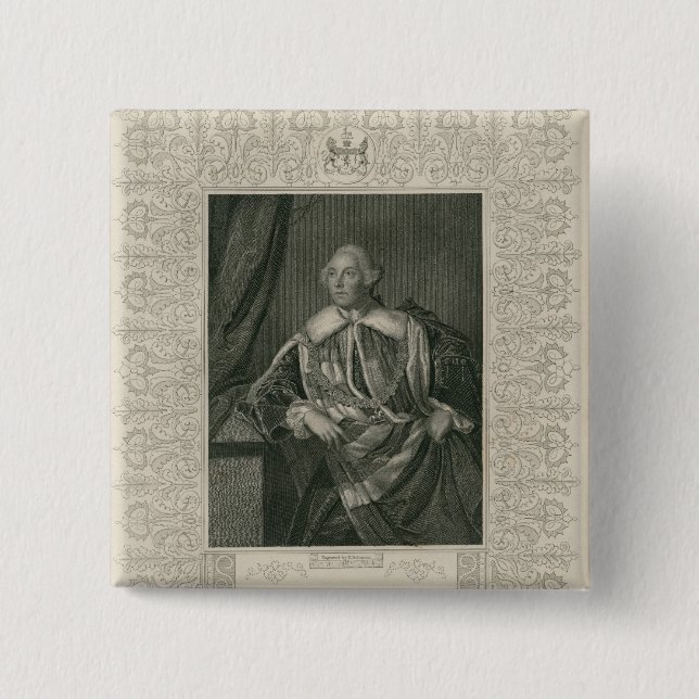 John Russell, Herzog von Bedford Button (Vorderseite)