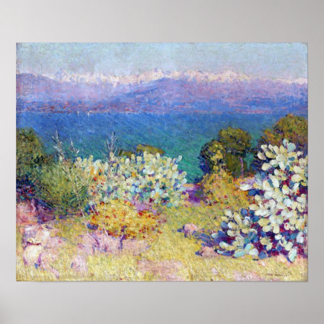 John Russell In the Morning Alpes Maritimes Poster (Vorne)