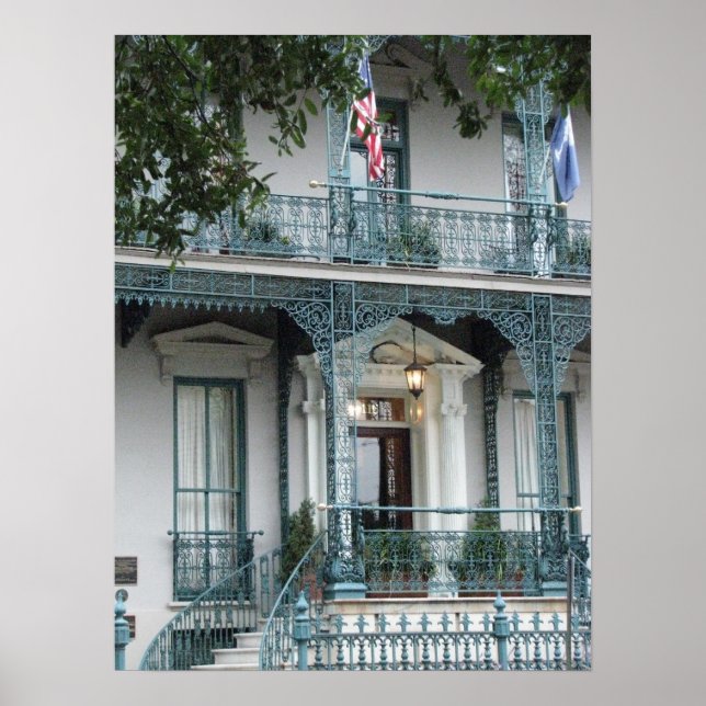 John Rutledge House Inn, Charleston SC Poster (Vorne)