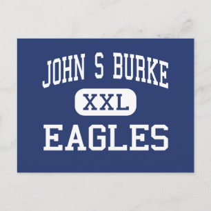 John S Burke - Eagles - Katholik - Goshen New York Postkarte