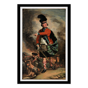 John S. Copley Portrait von Hugh Montgomerie Poster