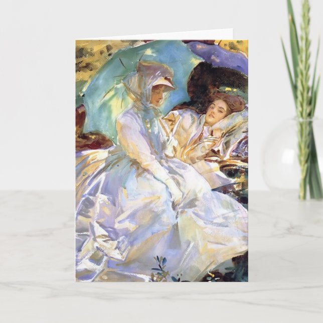 John-Sänger Sargent- Simplon Durchlauf. Ablesen Karte (Vorderseite)