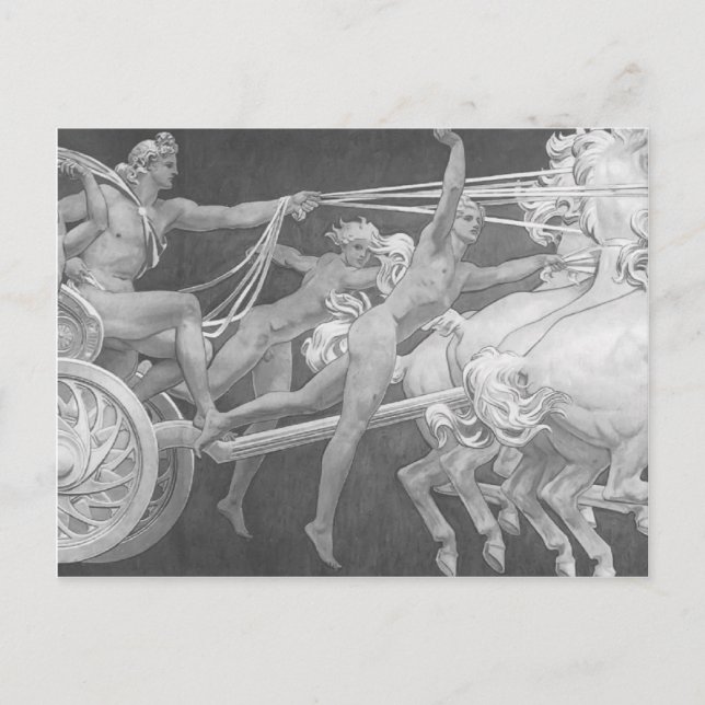 John Sargent- Apollo in Seinem Chariot mit den Stu Postkarte (Vorderseite)