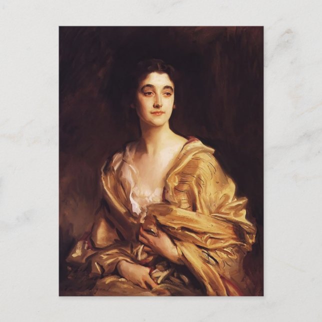 John Sargent - Die Gräfin von Rocksavage Postkarte (Vorderseite)