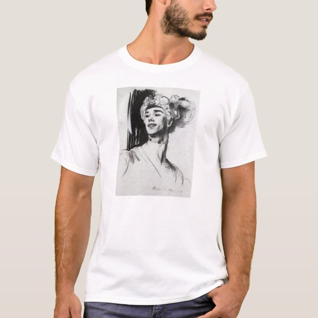 John Sargent: Vaslav Nijinsky in Le Pavillon T-Shirt (Vorderseite)