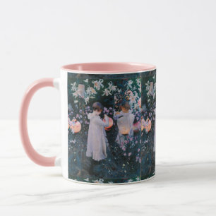 John Sargent Vintage Carnation Lily Lily Rose Tasse