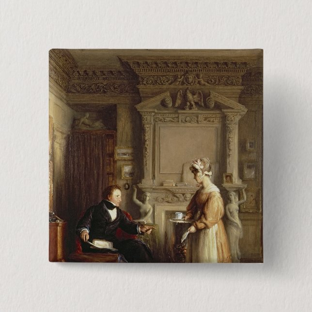 John Sheepshanks und sein Mädchen Button (Vorderseite)