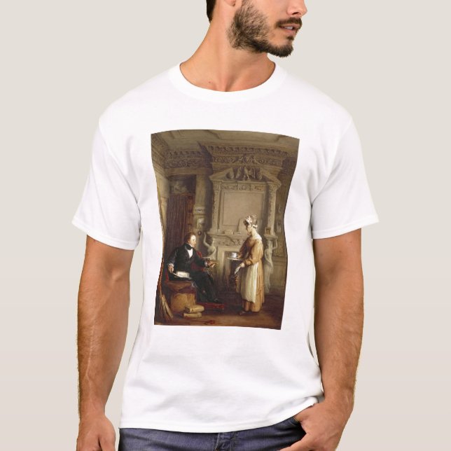 John Sheepshanks und sein Mädchen T-Shirt (Vorderseite)