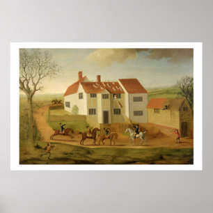 John Sidey und seiner verfolgt an einem Bauernhaus Poster