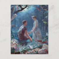 John Simmons Hermia und Lysander A Midsommernnacht