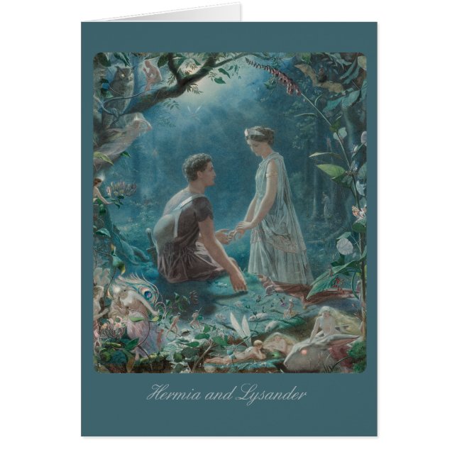 John Simmons Hermia und Lysander Midsommer CC0886 (Vorne)