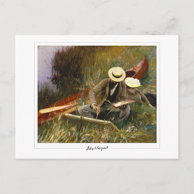 John Singer Sargent #10-2 - Fine Art Postkarte (Vorderseite)