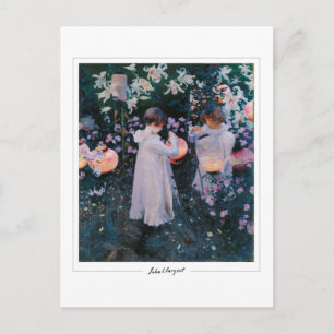 John Singer Sargent #10 - Fine Art Postkarte