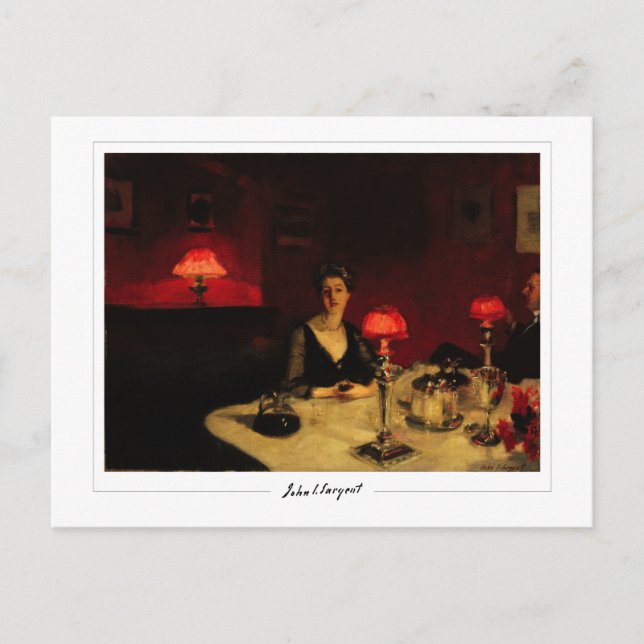 John Singer Sargent #110 - Fine Art Postkarte (Vorderseite)