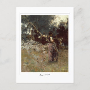John Singer Sargent #12-2 - Fine Art Postkarte