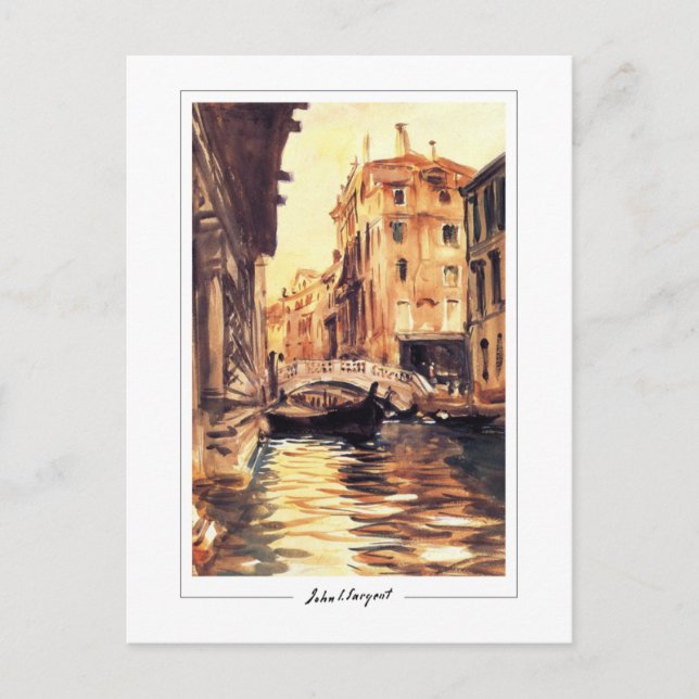 John Singer Sargent #133 - Fine Art Postkarte (Vorderseite)