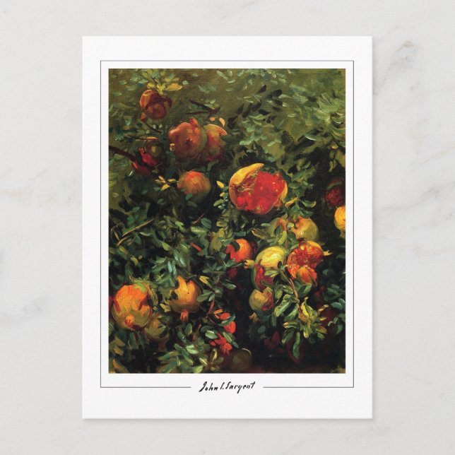 John Singer Sargent #186-2 - Fine Art Postkarte (Vorderseite)