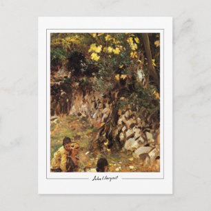 John Singer Sargent #20-2 - Kunst Postkarte