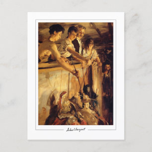 John Singer Sargent #215-2 - Fine Art Postkarte