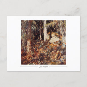 John Singer Sargent #24 - Fine Art Postkarte