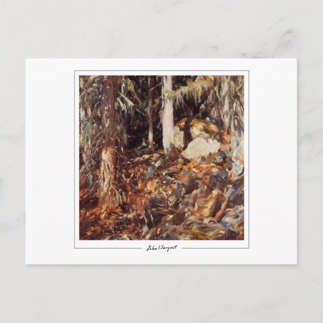 John Singer Sargent #24 - Fine Art Postkarte (Vorderseite)