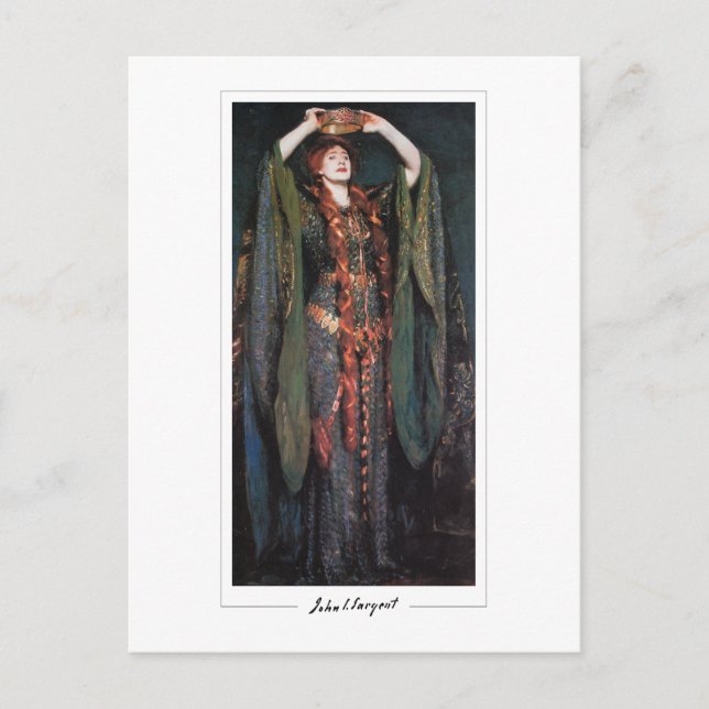 John Singer Sargent #253 - Fine Art Postkarte (Vorderseite)