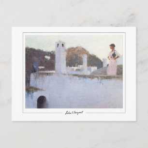 John Singer Sargent #26 - Feine Kunst Postkarte