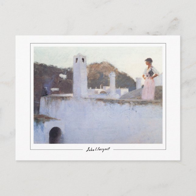 John Singer Sargent #26 - Fine Art Postkarte (Vorderseite)