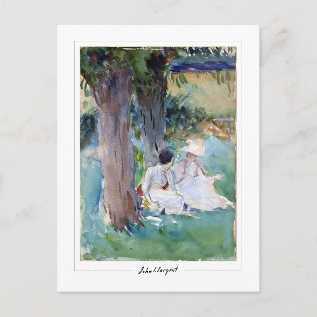 John Singer Sargent #321-2 - Fine Art Postkarte (Vorderseite)