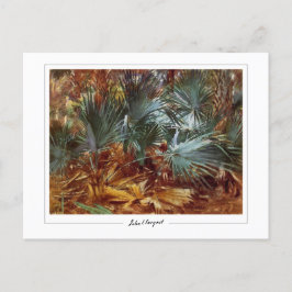 John Singer Sargent #410-2 - Fine Art Postkarte