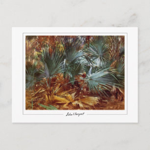 John Singer Sargent #410-2 - Kunst Postkarte
