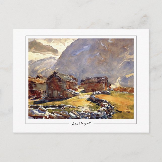 John Singer Sargent #60-2 - Fine Art Postkarte (Vorderseite)
