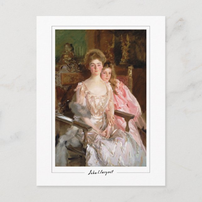 John Singer Sargent #8-2 - Fine Art Postkarte (Vorderseite)