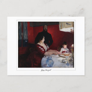 John Singer Sargent #8 - Fine Art Postkarte