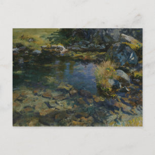 John Singer Sargent - Alpenpool Postkarte